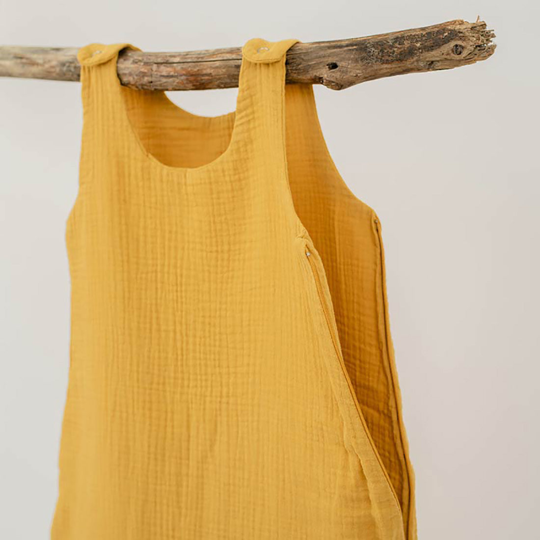 Organic Cotton Summer Sleeping Bag - Honey